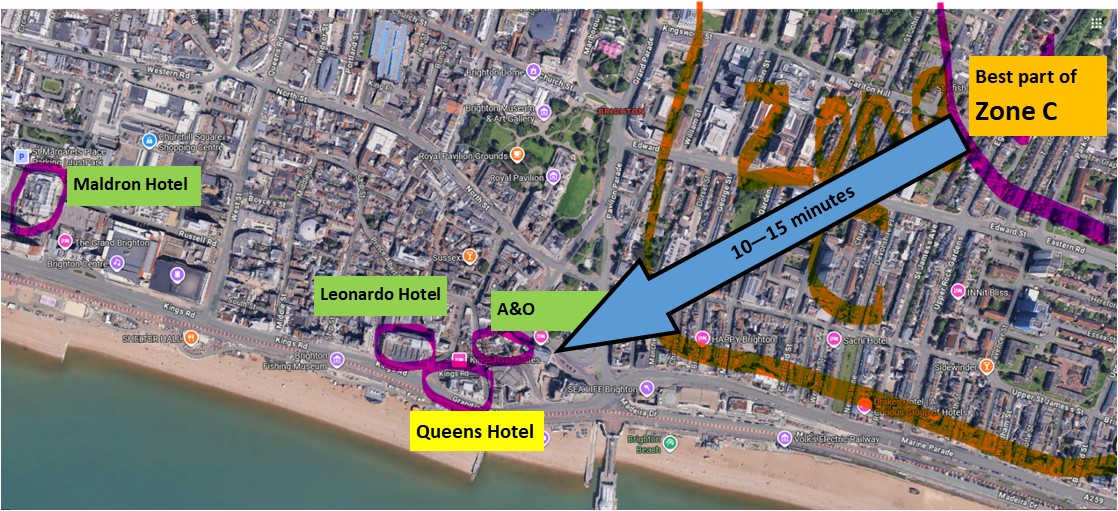 map parking